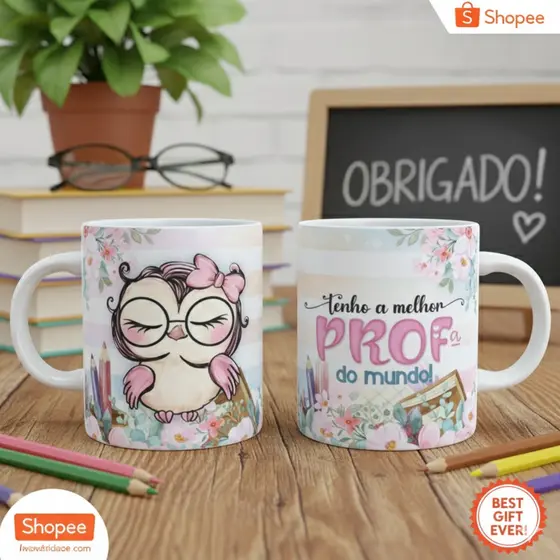 caneca personalizada Dia Dos Professores Volta às aulas lembrancinhas
