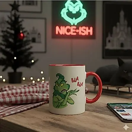 Caneca Personalizada Grinch Moods -  Pascoa