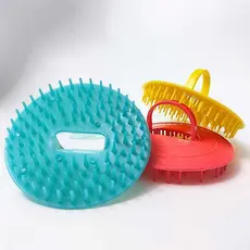 Pente Escova Pata Pata Redonda 3 Unidades Cabelo Curto Barba Masculino Feminino
