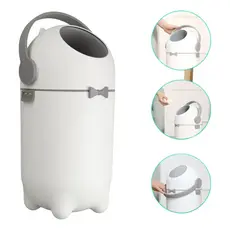 Lixeira Antiodor Fraldas Bebe Lixo Magico Banheiro Anti Odor
