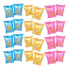 kit 12 boia de braço infantil inflavel proteção para piscina crianças bebê 0 a 3 anos menino menina