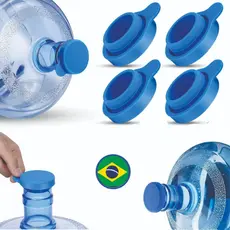 Tampa Para Galão De Água Mineral De 20 Lts Resistente Silicone Garrafão Rolha Reutilizável