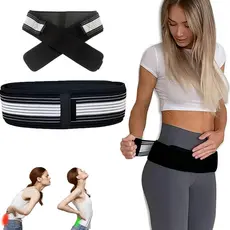 Cinta Postural Coluna Alívio Dor Pélvica Lombar Apoio Cintura Costas