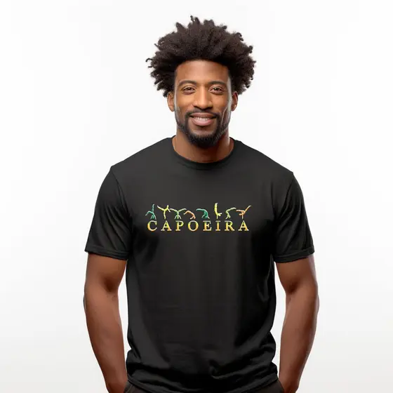 Camiseta Capoeira 100% Algodão
