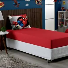 KIT 2 PEÇAS CAMA DE SOLTEIRO LENÇOL +FRONHA HOMEM ARANHA/VÁRIAS CORES/PRONTA ENTREGA/KIDS/SPIDER MAN