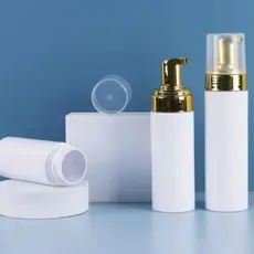 KIT FRASCO PUMP ESFOLIANTE OU ESPUMADOR 120Ml /200ML SKIN CARE OURO OU PRATA