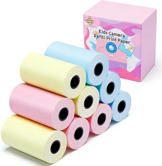 Papel de Impressora Infantil Câmera Colorido