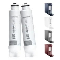 Refil 2 ou 1 Unidades Filtro Compatível Purificador de Água Electrolux PE12A PE12B PE12G PE12V