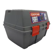 KIT 5 SERRA MARMORE EASYCASE CINZA COM TRAVAS VERMELHAS