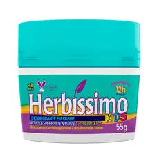 Desodorante Para Crianças Em Creme Herbíssimo Kids 55g