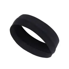 Faixa Tiara Preta Elástica Para Cabelo