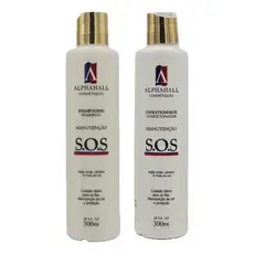 Alphahall S.o.s Shampoo E Condicionador 300 ml