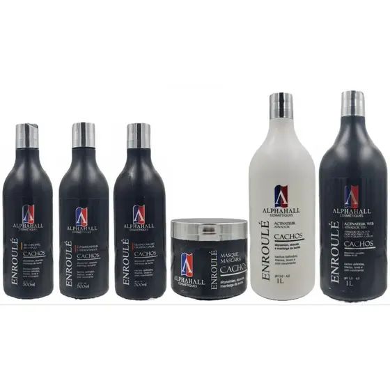 Cachos Kit Enroulé Alphahall Completo 6 Itens