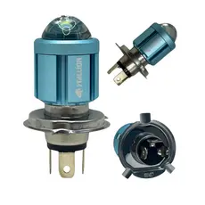 Lâmpada Farol Projetor Led H4 Super Branca 6500k Chip Moto Carro Super Forte Plug And Play