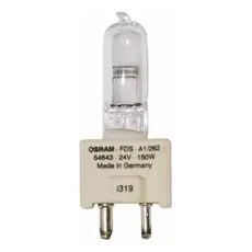 Lâmpada De Cor Branca De Fibra Odontológica Osram Fds 64643 150w Gy9.5
