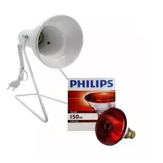 Kit Fisioterapia Lamp. Philips 150w + Suporte Infra 220v