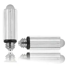 Kit 10 Lampadas K-128 Lampada Para Laringo 2,5v Rosca Fina Branco-quente