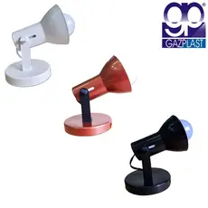 GAZPLAST - LUMINARIA SPOT PREMIUM CORNETA 1 LAMPADA DIRECIONAVEL - PLASTICO BIVOLT