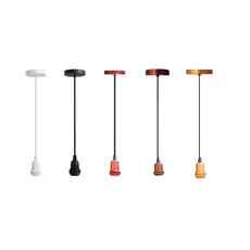 LUMINARIA LUSTRE PENDENTE SOQUETE COM ROSCA PARA CUPULA ABAJOUR QUARTO SALA COZINHA AREA INTERNA