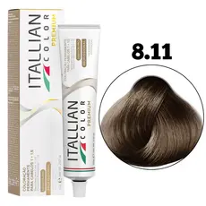 COLORAÇÃO ITALLIAN COLOR LOURO CLARO CINZA INTENSO 8.11 60G