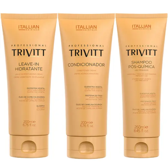 Shampoo Condicionador Leave-in Italian Color Trivitt