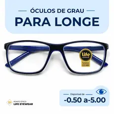 Miopia Óculos de Grau Pronto Azul Lentes -0.50 a -4.00 Diversas Cores