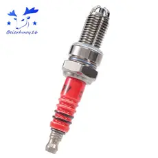 1 Pcs Vela De Ignição De 3 Eletrodos D8TC Para 125Cc 150Cc 200Cc 250Cc Motocicleta Scooter ATV Quads