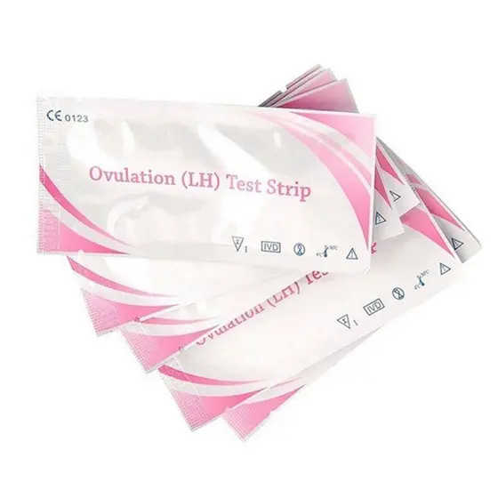 30 Pcs LH Tira De Teste De Ovulação Privada Urina Preditor De Fertilidade