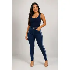 Calça jean moda feminina, Sal e Pimenta..