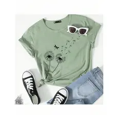 Camisetas Lindas T-shirts Estampadas Femininas Blusas