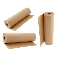 Papel Semi Kraft Pardo em Rolo 90cm x 50m – Bobina para Embalagem de Caixa