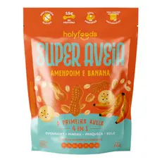 Super Aveia Proteíca Fit Amendoim E Banana - Holy Foods