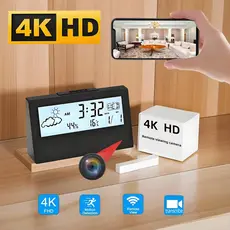 mini Câmera WiFi HD 4K , Suporta Visualização Remota , Detecção De Movimento , Armazenamento De loop local , Sem Fio Est