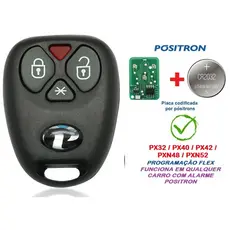 Controle Alarme Positron Modelo PX32 Serve Para Toda Linha