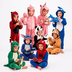 Pijama Kigurumi Infantil Personagens Fantasia