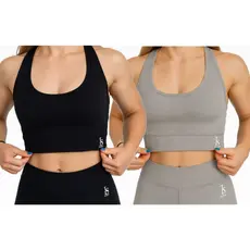 Kit 2 Top Suplex Nadador Feminino Para Academia Sem Bojo