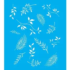 Stencil Pintura Folhinhas Diversos Tamanhos e Modelos