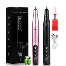 35.000RPM Lixadeira Lixa Motor De Unhas Elétrica Profissional Portátil Motor para Manicure Podologia
