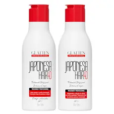 Kit Escova Japonesa Máscara para Alisamento e Shampoo Anti Resíduos