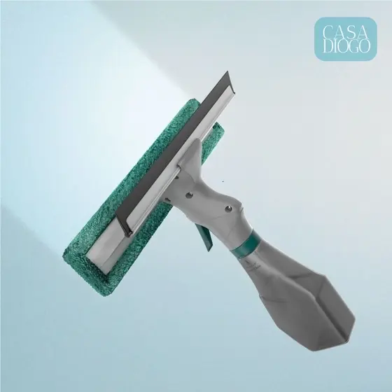 Rodo Rodinho Spray Limpa Seca Vidros Parede  Mop 3 Em 1