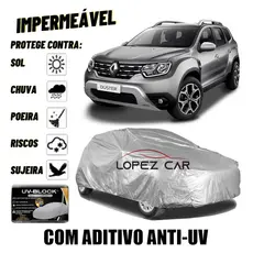 Capa para Cobrir Renault Duster Resistente com Proteção contra Raios UV, Chuva, Poeira, Riscos, Arranhões