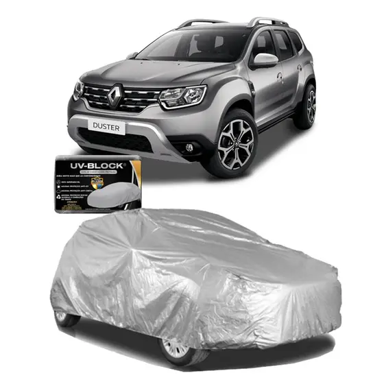 Capa Cobrir RENAULT DUSTER Impermeável 100% S/F Protege Sol Chuva Lona Proteção Anti-UV