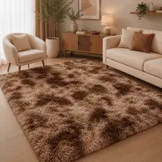 Tapete Peludo 1,00x1,50m Felpudo Pelo Alto Sala Quarto Várias Cores
