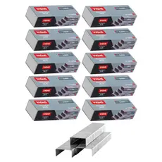 10 GRAMPO 26/6 GALVANIZADO 15000 UNIDADES ESCRITORIO VIGHS