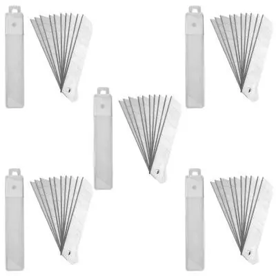 50 LÂMINAS PARA ESTILETE 18mm SEGMENTADAS