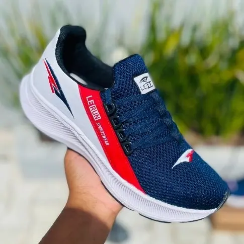 TENIS REF01 LERUM CONFORTÁVEL MASCULINO LEVE CONFORTÁVEL ESPORTIVO ACADEMIA CAMINHADA PROMOÇÃO