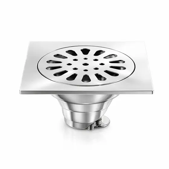 Ralo de Piso Moderno Anti Odor e Insetos Elimina Mau Cheiros 10x10