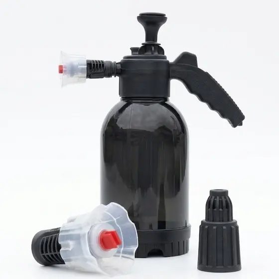 Multifuncional Pulverizador Borrifador Pressão Snow Foam manual 2l + 2 Bico