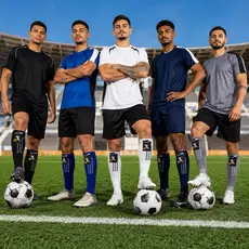 Meia Esportiva  Antiderrapante Respiravel Para Futebol Futsal Society Futsal Academia Crosfit Corrida