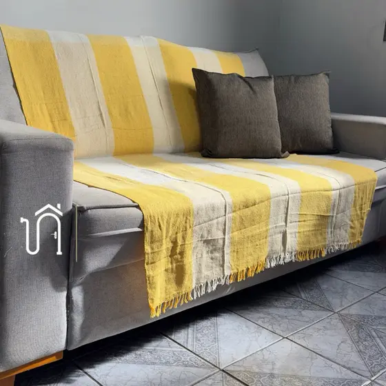 Kit 02 Mantas Luxuosas tipo capa de sofá gigante 210x120 protetora decoração